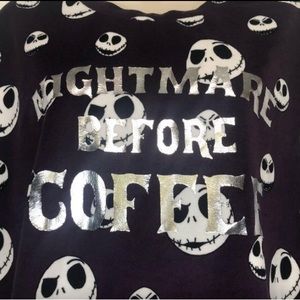 “Nightmare before coffee” Leisure Top